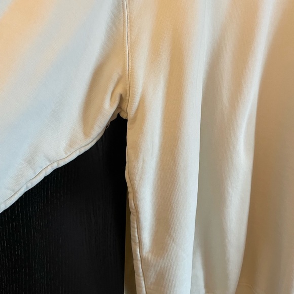 NWT Wilfred Free Fleece Oversized Sweatshirt in Faded Bone 3 (XL) - Picture 3 of 7